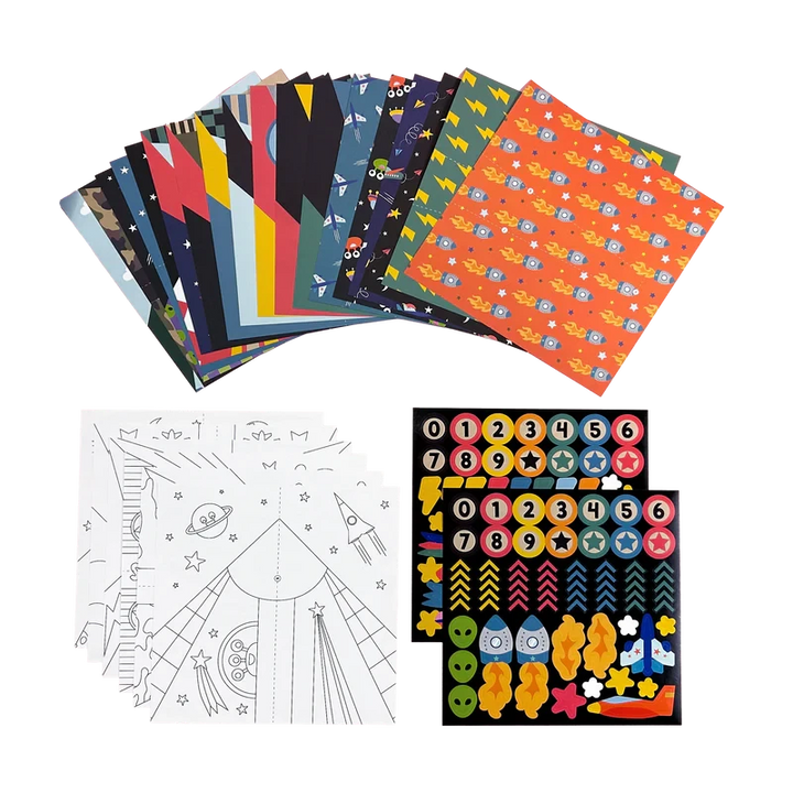 DIY Paper Airplanes Activity Kit Activity Toy Ooly 