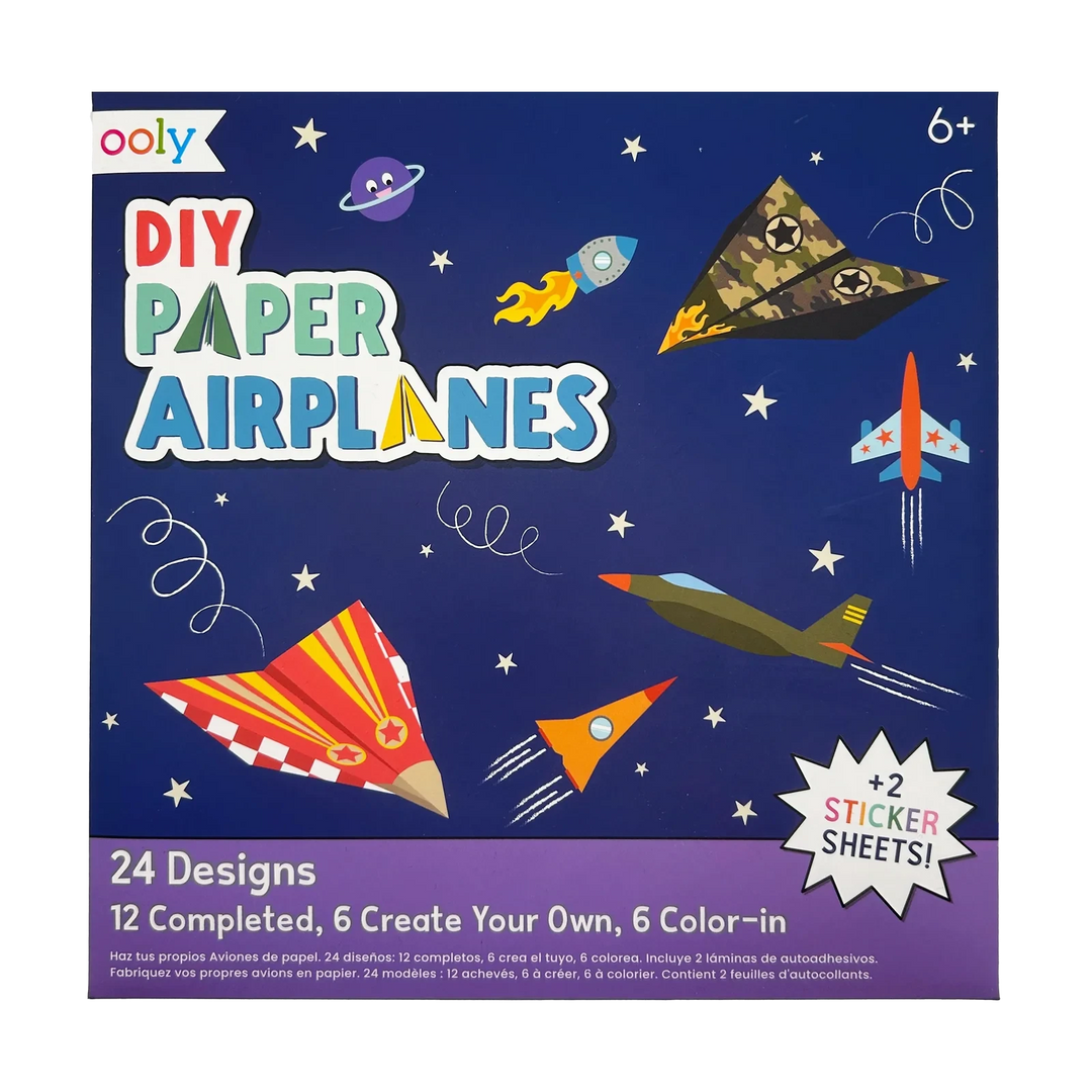 DIY Paper Airplanes Activity Kit Activity Toy Ooly 