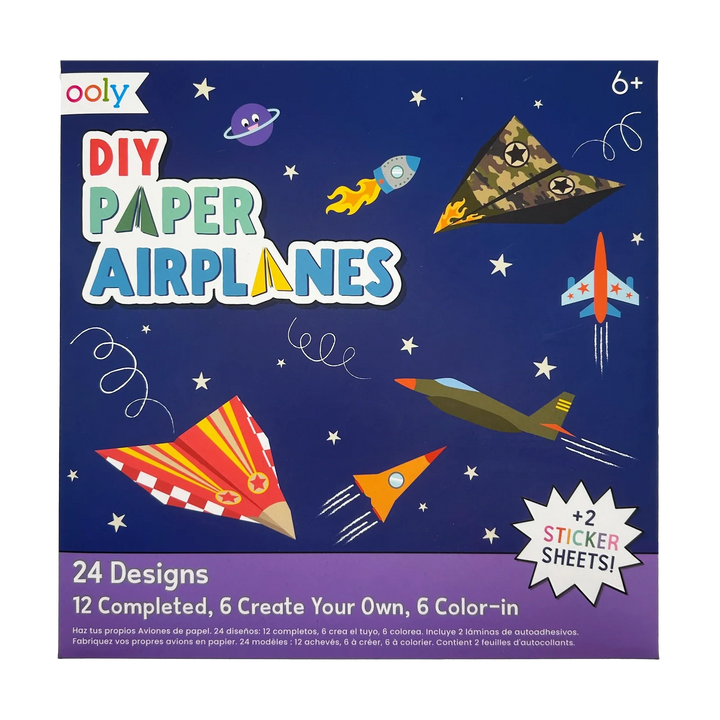 DIY Paper Airplanes Activity Kit Activity Toy Ooly 