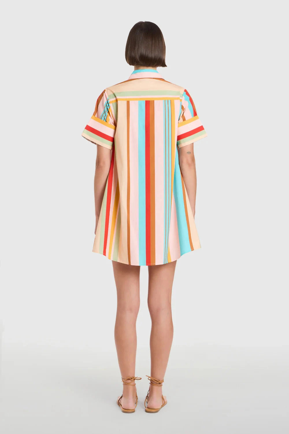 Dock Dress - Amberline Stripes Womens Dress Livro 