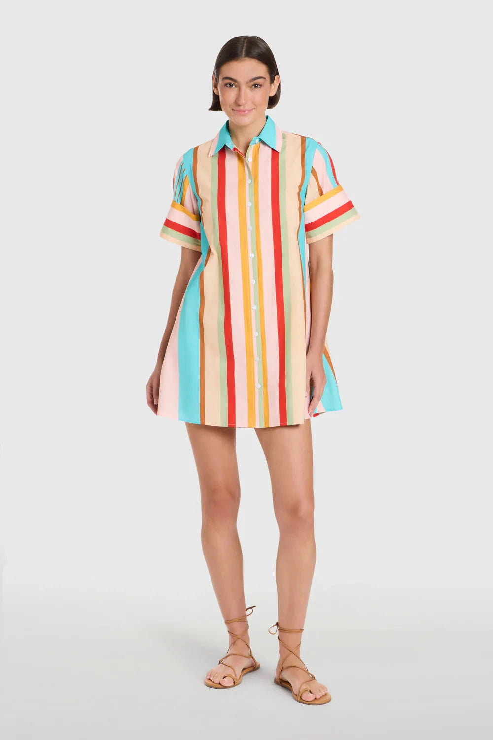 Dock Dress - Amberline Stripes Womens Dress Livro 