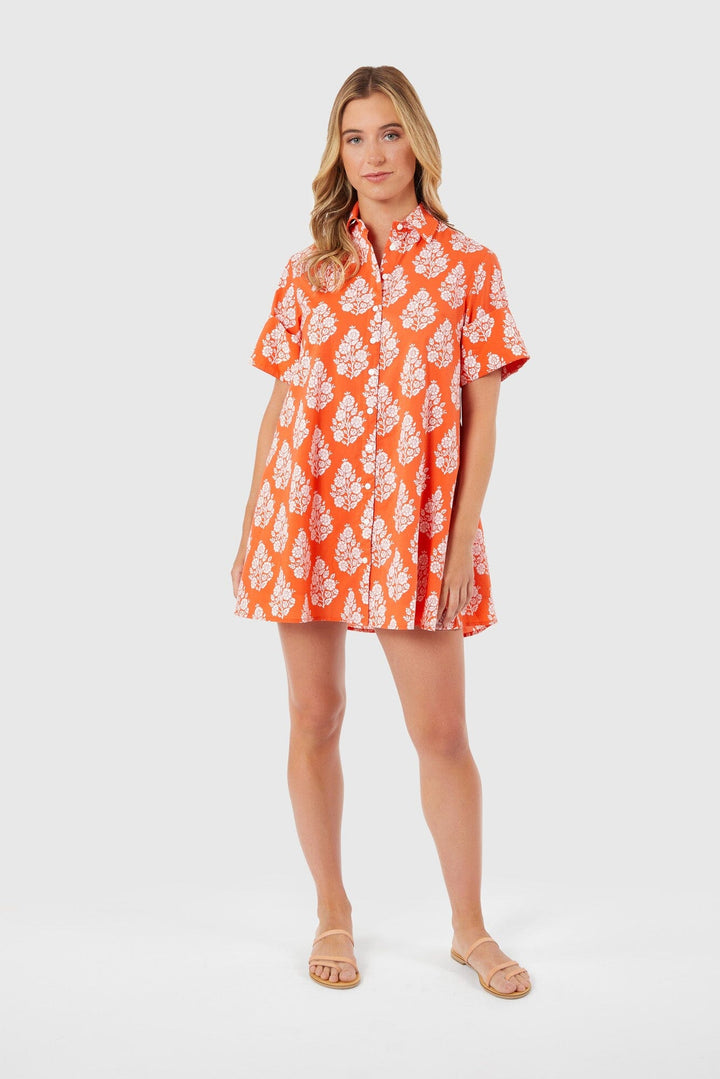 Dock Dress - Flower Bunch Womens Dress Livro 
