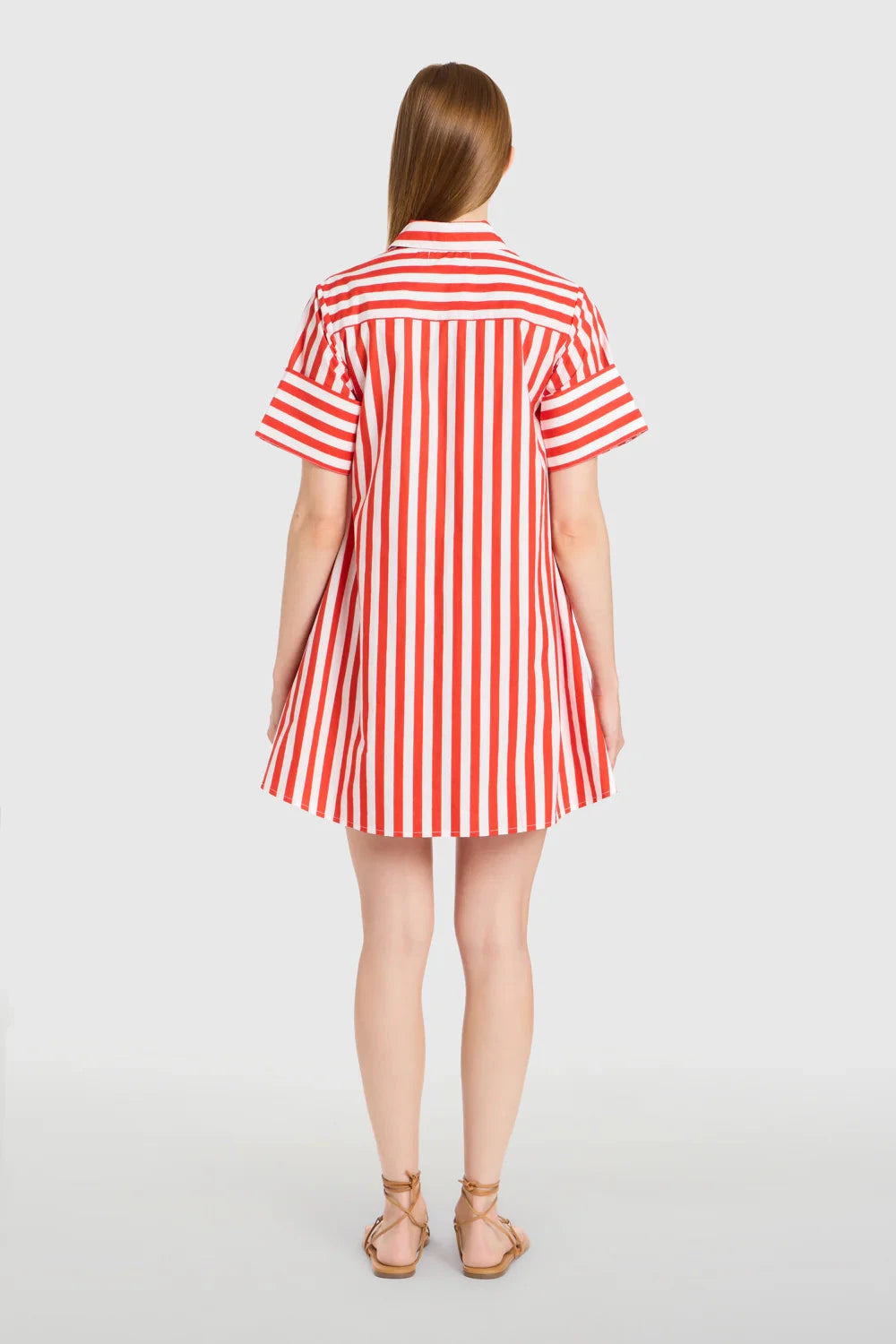 Dock Dress - Red Stripes Womens Dress Livro 