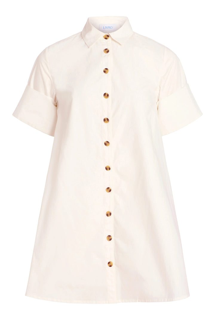 Dock Dress - White Womens Dress Livro 