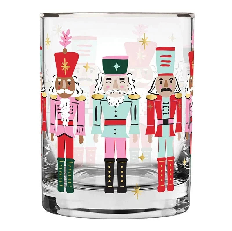 DOF Glass - Nutcrackers Wine Glass Creative Brands - Slant 