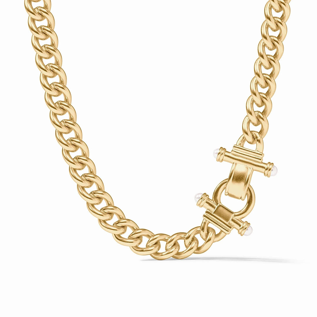 Dolce Demi Link Necklace - Pearl Womens Necklace Julie Vos 