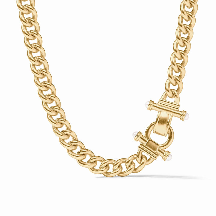 Dolce Demi Link Necklace - Pearl Womens Necklace Julie Vos 