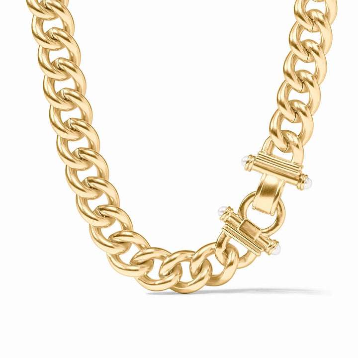 Dolce Link Necklace - Pearl Womens Necklace Julie Vos 