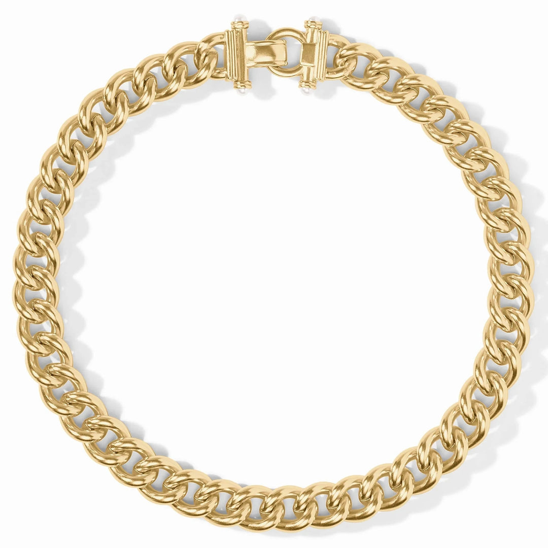 Dolce Link Necklace - Pearl Womens Necklace Julie Vos 