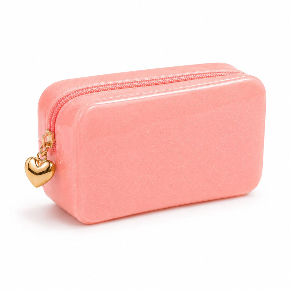 Don't Be Jelly Cases - Light Pink Cosmetic/Accessories Bags Carrying Kind Small 
