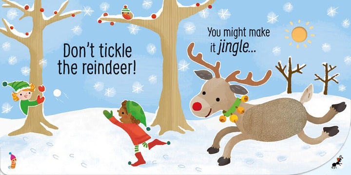Don't Tickle the Reindeer Book Harper Collins 