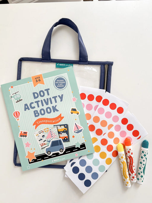 Dot Activity Kit - Transportation Activity Toy Magic Playbook 
