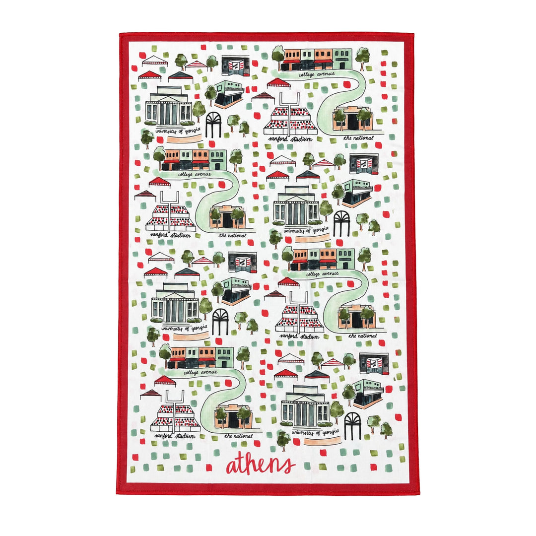 Double Sided Athens Towel Tea Towels Keva 