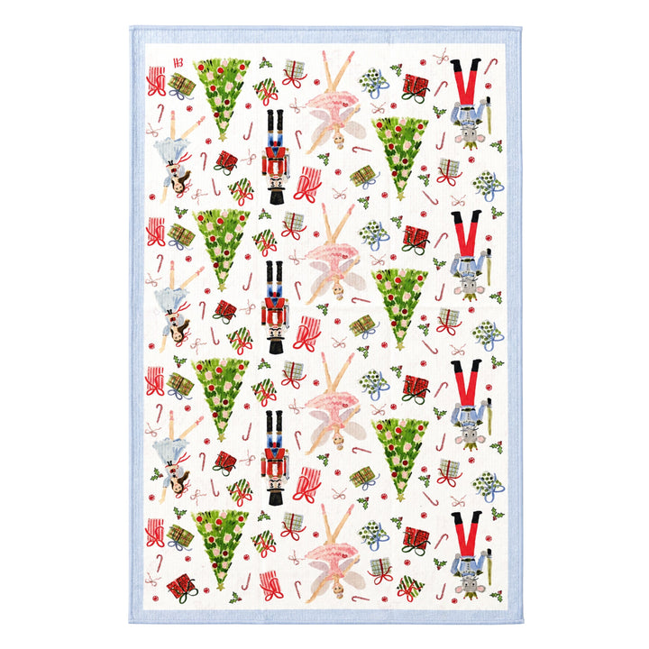 Double Sided Nutcracker Ballet Towel Tea Towels Keva 