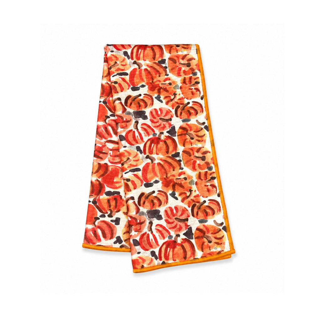 Double Sided Pumpkin Patch Tea Towel Tea Towels Keva 