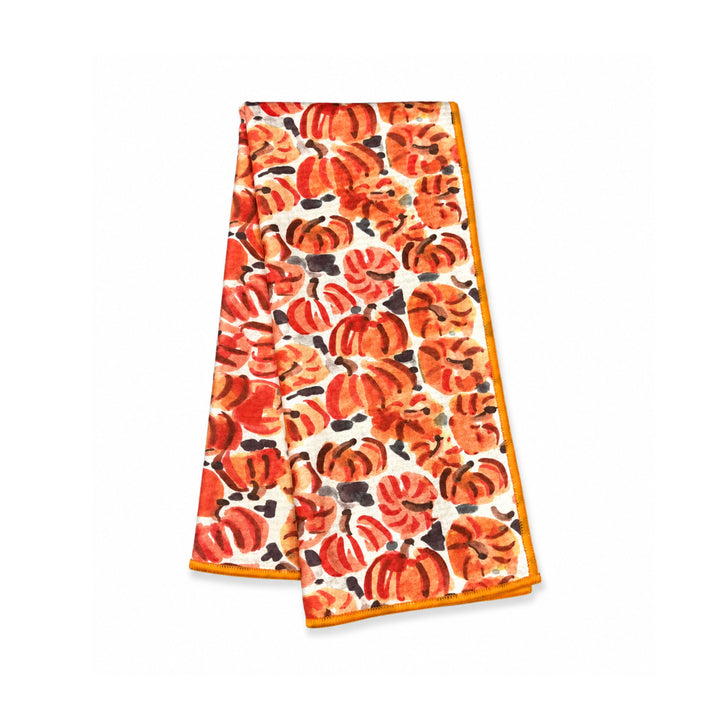Double Sided Pumpkin Patch Tea Towel Tea Towels Keva 
