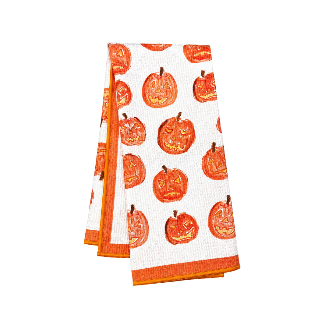Double Sided Pumpkin Patch Tea Towel Tea Towels Keva 