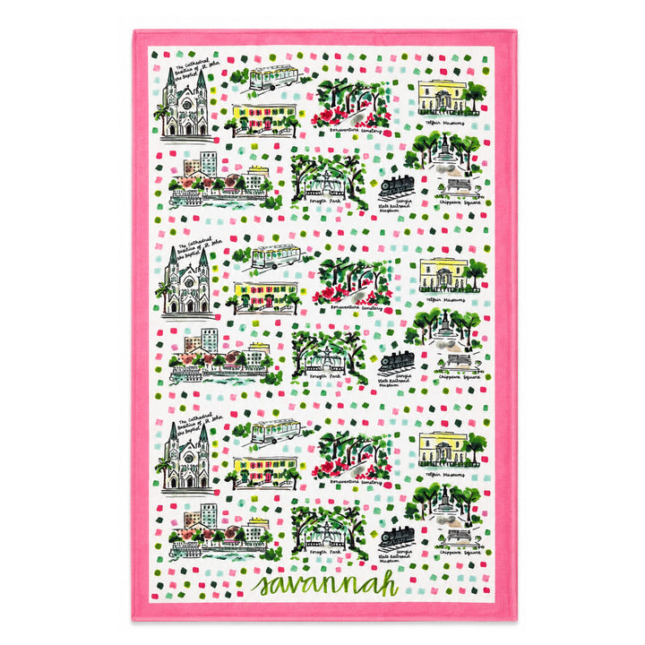 Double Sided Savannah Towel Tea Towels Keva 