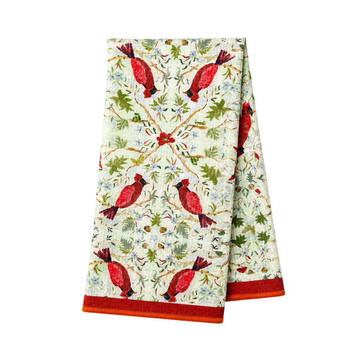 Double Sided Songbird Towel Tea Towels Keva 