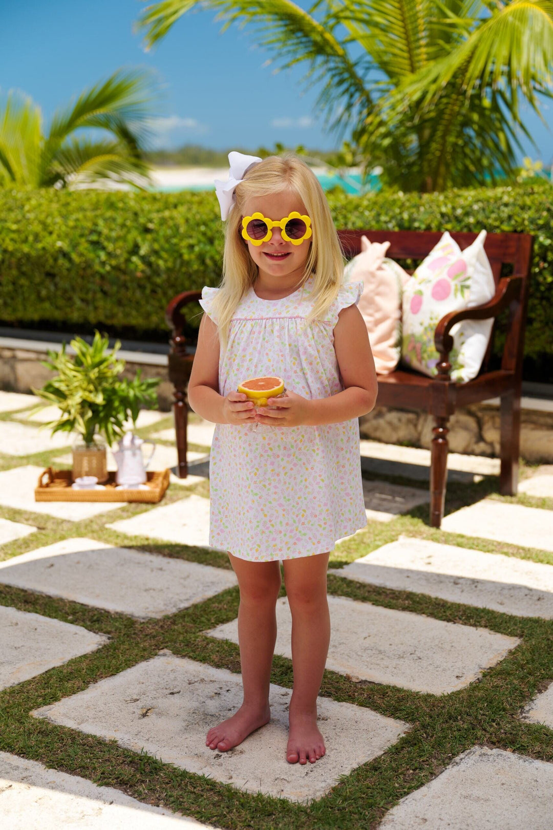 Dowell Day Dress - Citrus Style Girl Dress Beaufort Bonnet 