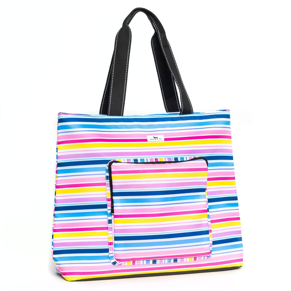 Dry Bar Cooler Cooler Bag Scout Stripe a Pose 