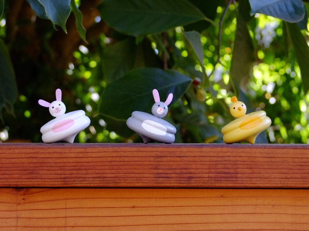 Duck and Bunny Spinners Mini Toys Jack Rabbit 