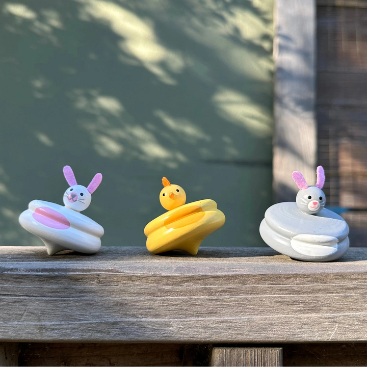 Duck and Bunny Spinners Mini Toys Jack Rabbit 