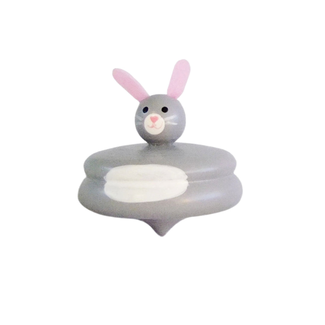 Duck and Bunny Spinners Mini Toys Jack Rabbit Grey Bunny 
