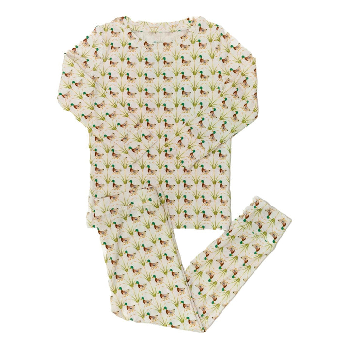 Ducks 2 Piece Pajama Set Boy Pajamas The Uptown Baby 