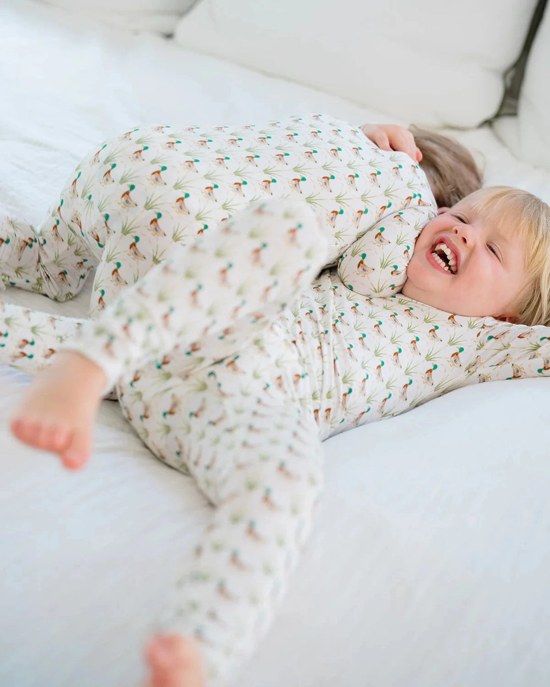 Ducks Sleep Romper Boy Romper The Uptown Baby 