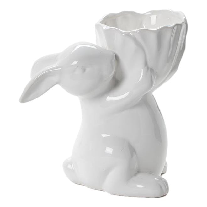 Easter Bunny Cachepot Planter Decor Easter Decorations Two's Company 