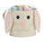 Easter Bunny Floppy Ear with Pattern Easter Bag Easter Basket Burton and Burton Pink Gingham 