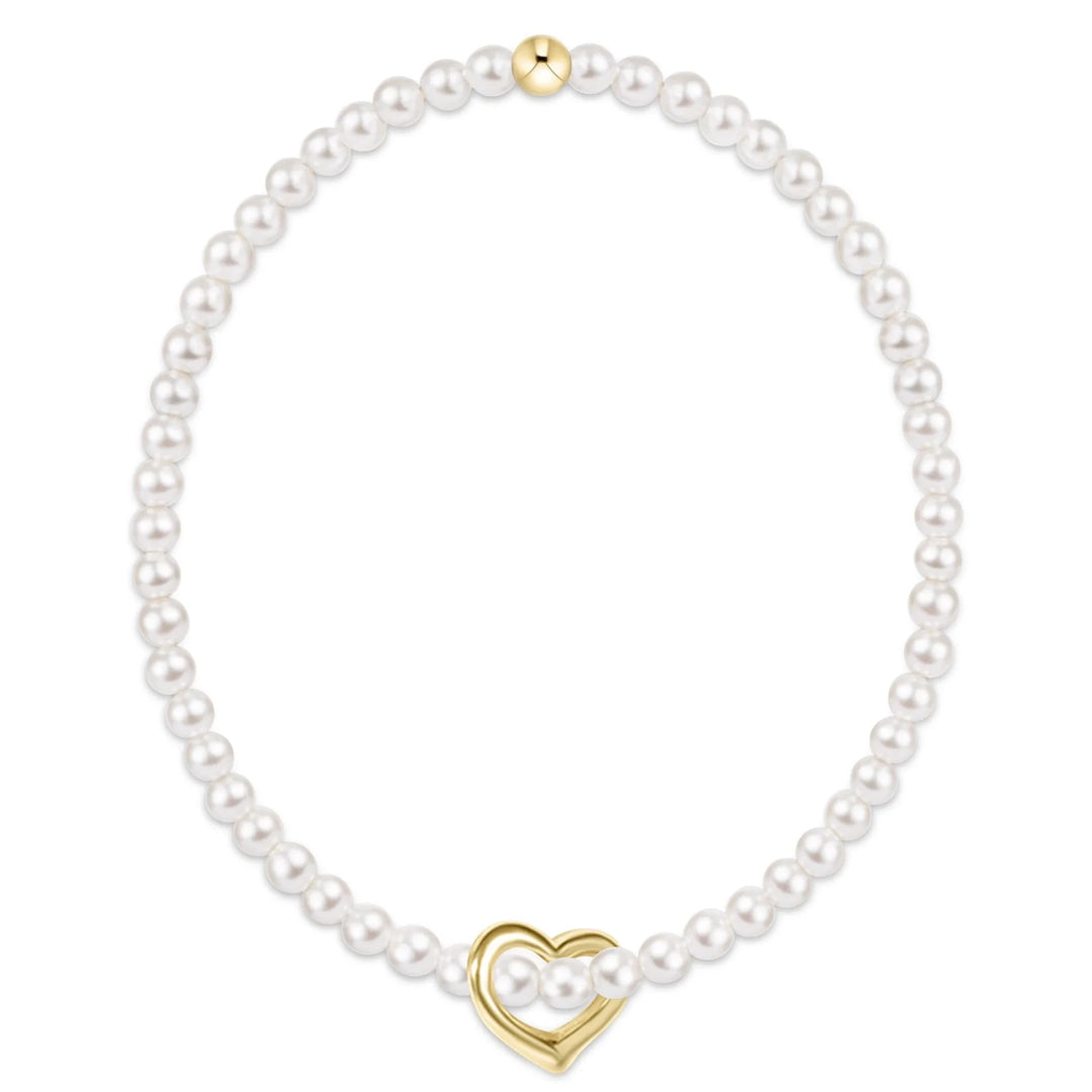 eGirl Classic Pearl 3mm Bracelet - Love Charm Girl Bracelet ENewton 