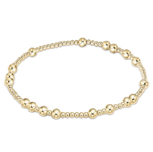 eGirl Hope Unwritten 4mm Bead Bracelet - Gold Bracelet ENewton 