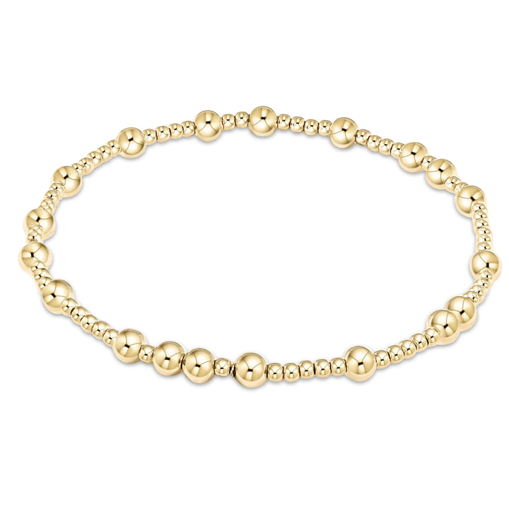 eGirl Hope Unwritten 4mm Bead Bracelet - Gold Girl Bracelet ENewton 