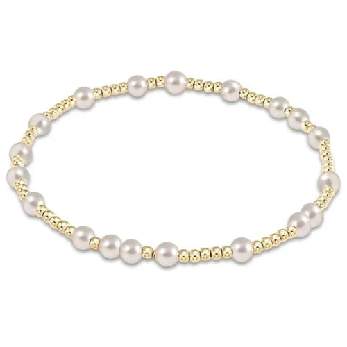 eGirl Hope Unwritten Pearl 4mm Bracelet Girl Bracelet ENewton 