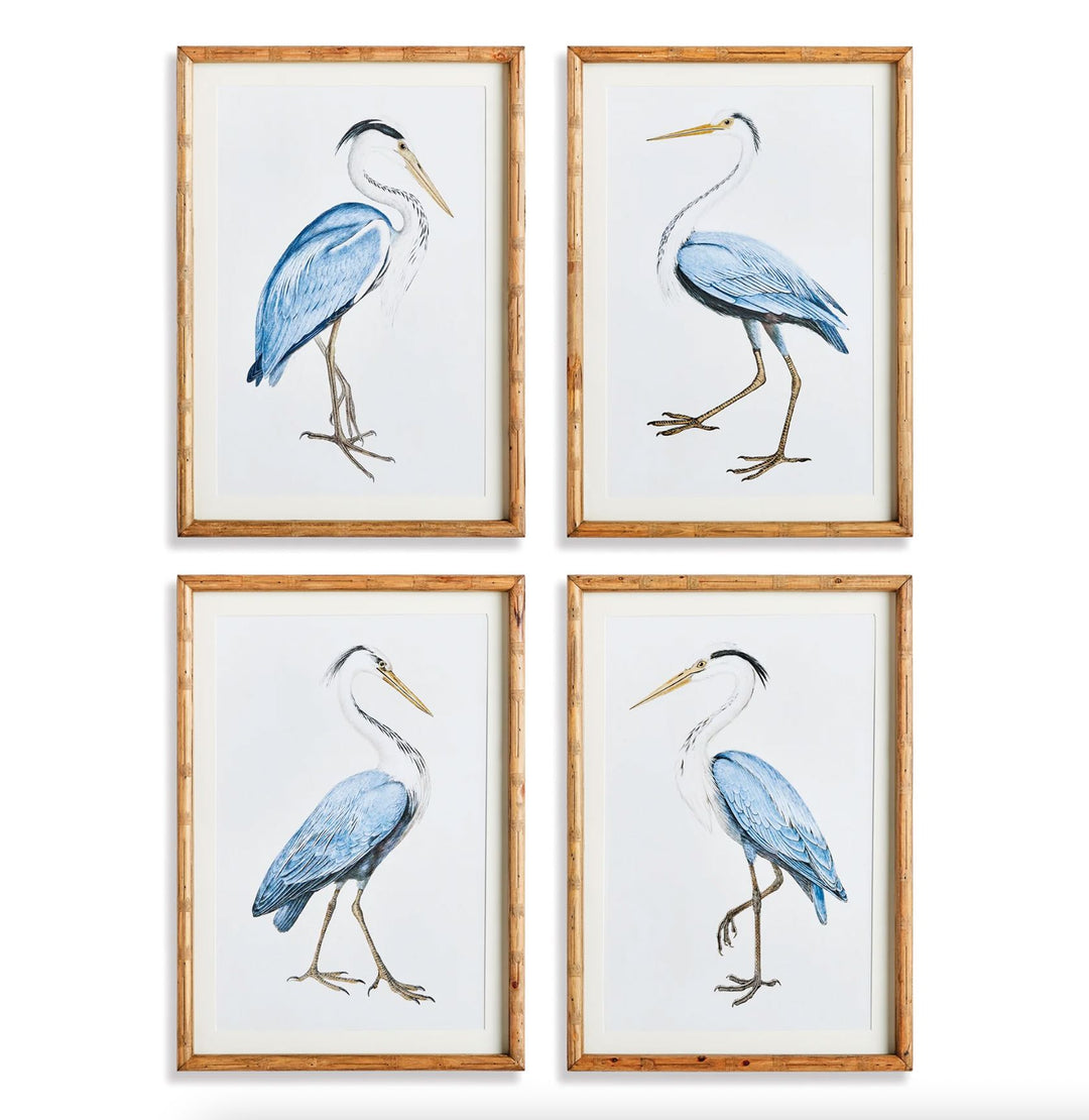 Elegant Blue Heron Prints Artwork Napa 