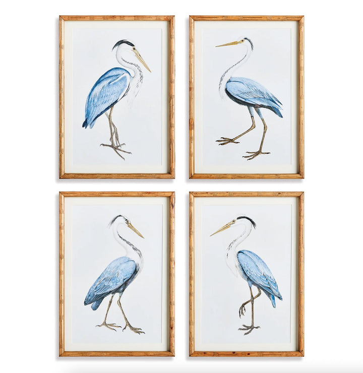 Elegant Blue Heron Prints Artwork Napa 