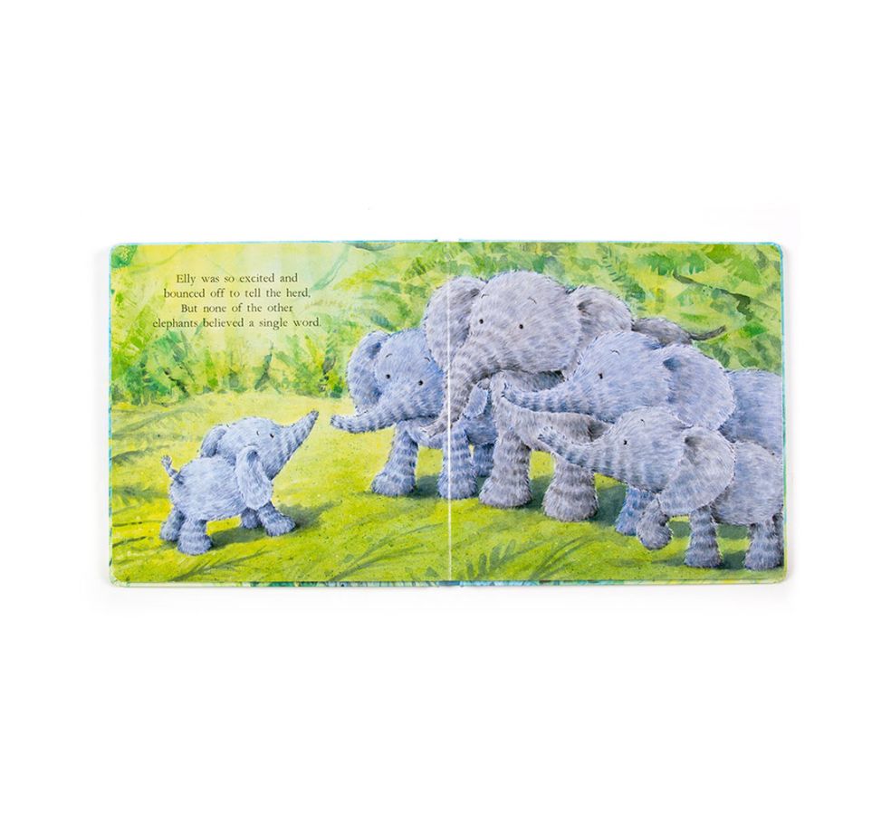 Elephants Can't Fly Book Book JellyCat 