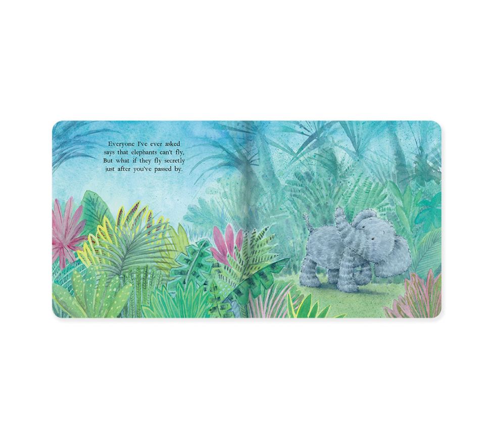Elephants Can't Fly Book Book JellyCat 