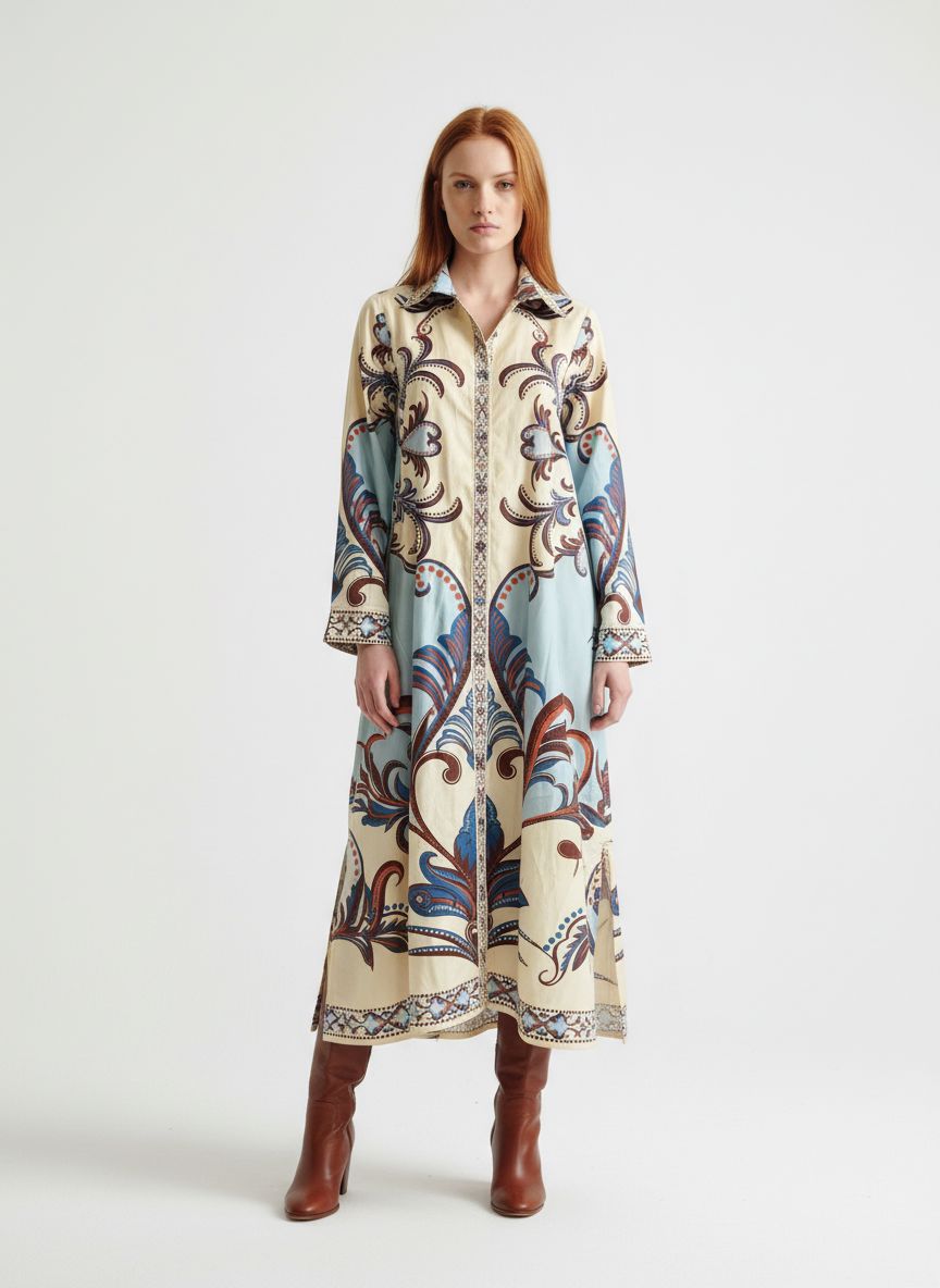 Eliza Dress - Arabesque Womens Dress Maude Vivante 