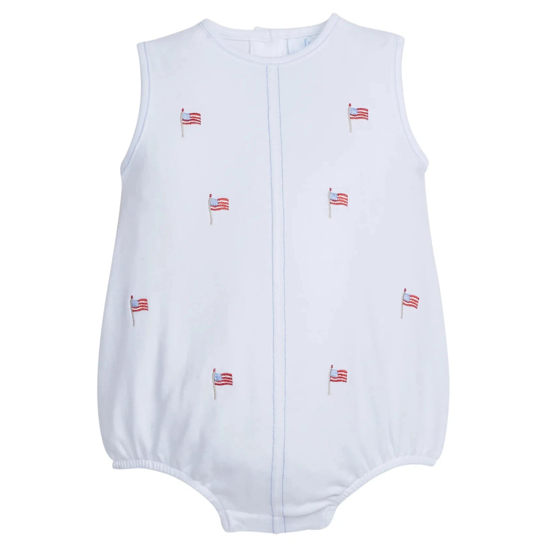 Embroidered Bubble - Flags Boy Bubble Little English 