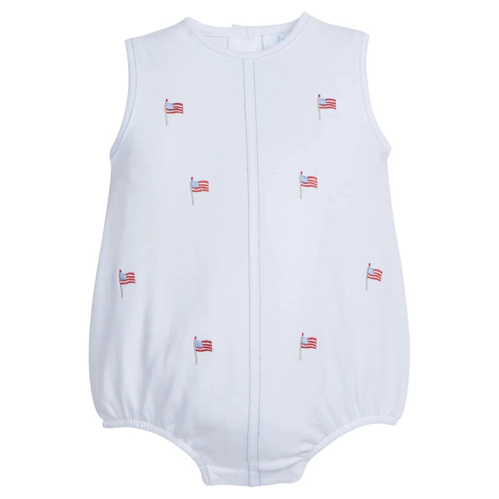 Embroidered Bubble - Flags Boy Bubble Little English 