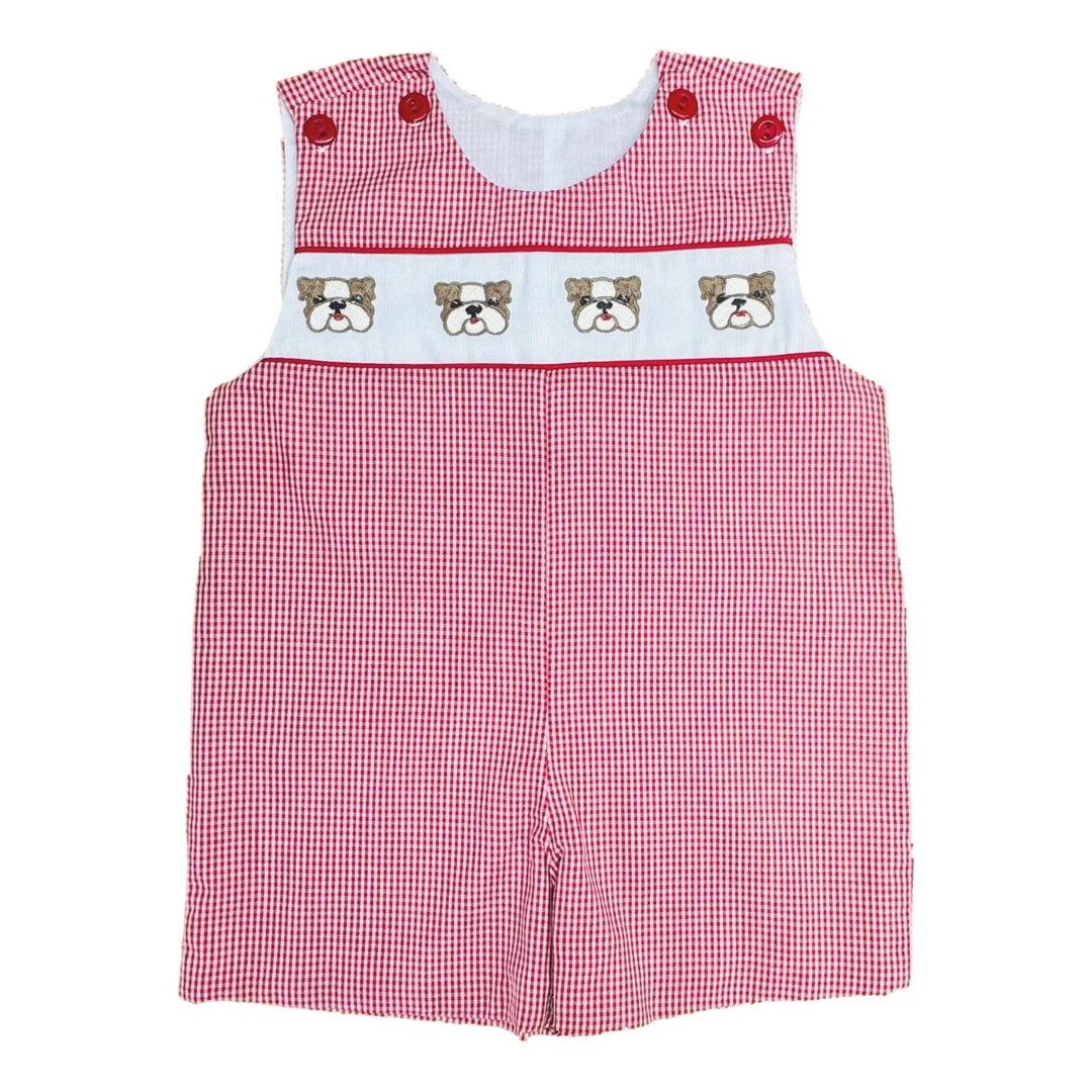 Embroidered Bulldog Jon Jon Boy Jon Jon Lulu Bebe 