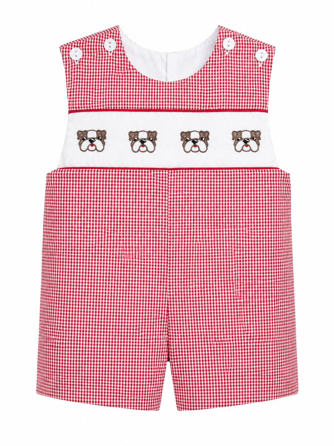 Embroidered Bulldog Jon Jon Boy Jon Jon Lulu Bebe 