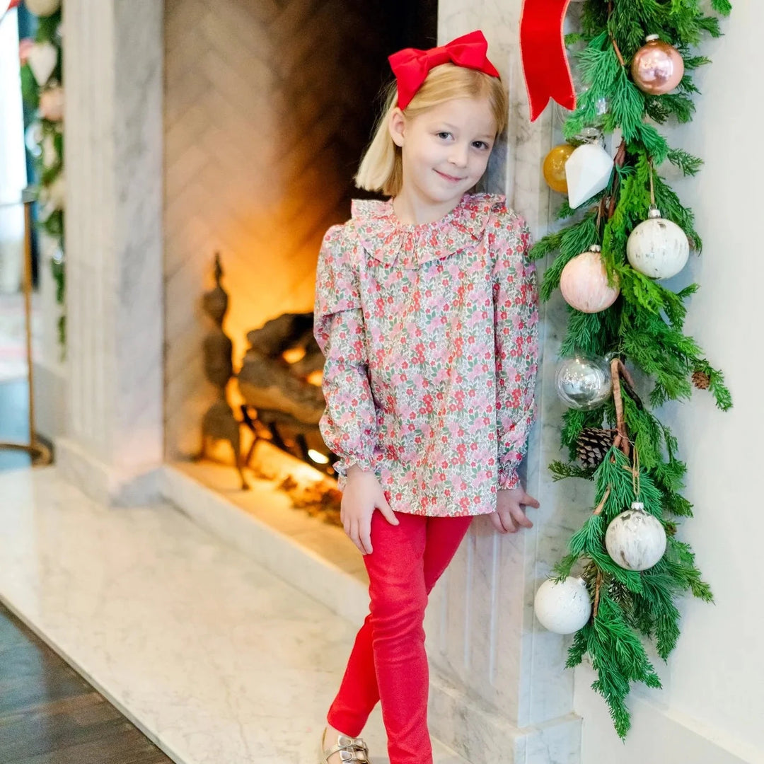 Emma Legging Set - Floral Noel Girl Pant Set Lila & Hayes 