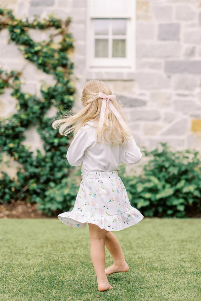 En Point Ruffle Skort Girl Skirt Proper Peony 