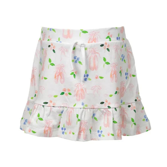 En Point Ruffle Skort Girl Skirt Proper Peony 