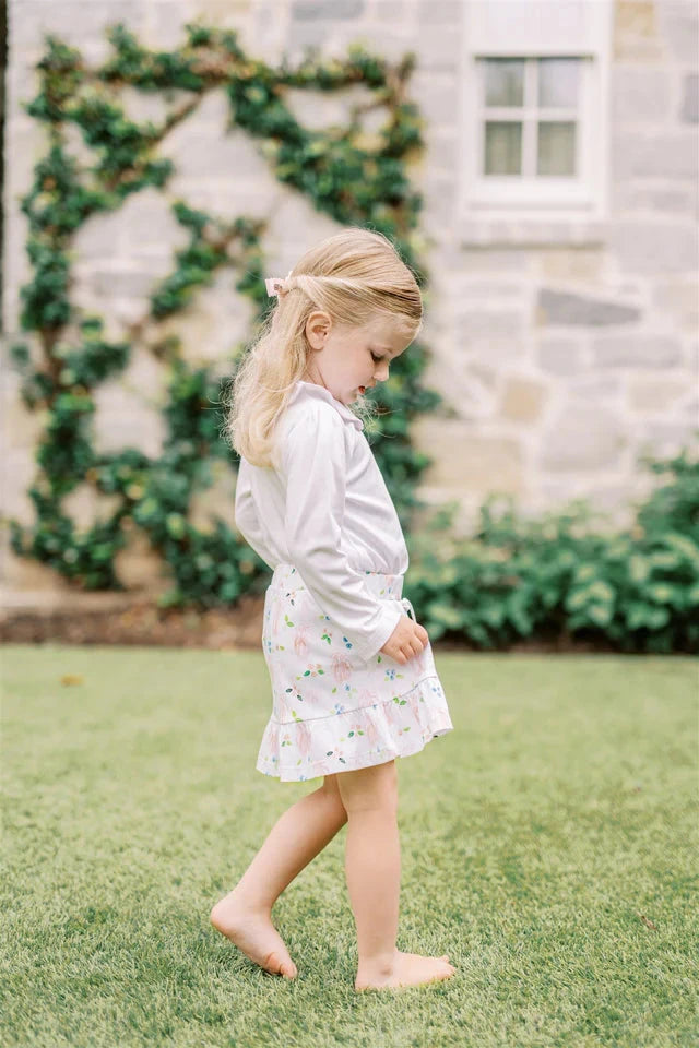 En Point Ruffle Skort Girl Skirt Proper Peony 