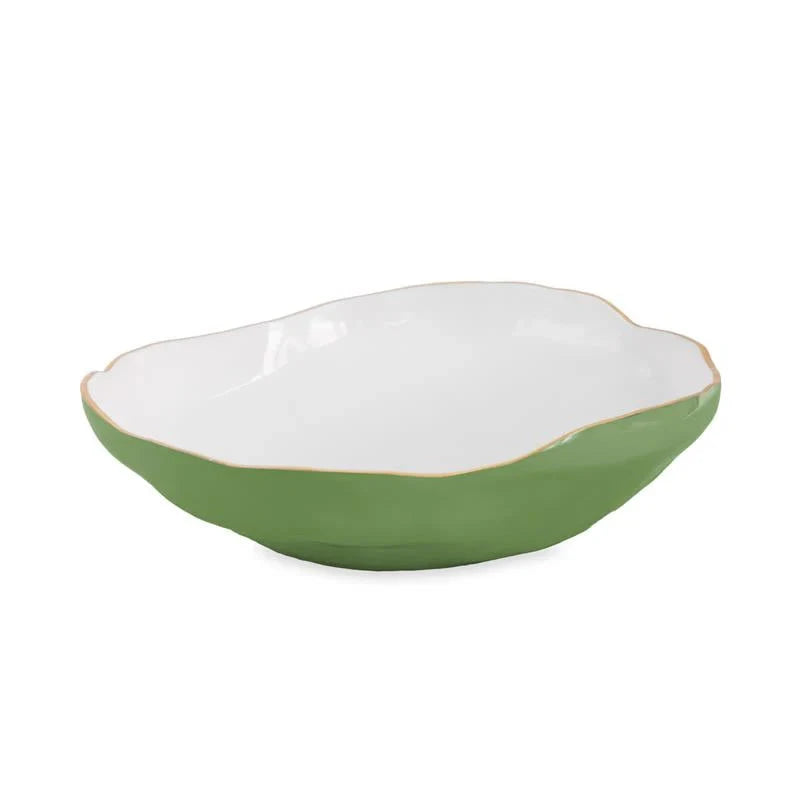 ENCANTO Nuevo Large Bowl - Leaf Green Decorative Bowl Beatriz Ball 